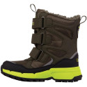 Buty dla dzieci Kappa Vipos Tex zielono-czarne 260902K 3133 32 Buty dla dzieci Kappa Vipos Tex zielono-czarne 260902K 3133 32
