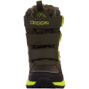 Buty dla dzieci Kappa Vipos Tex zielono-czarne 260902K 3133 32 Buty dla dzieci Kappa Vipos Tex zielono-czarne 260902K 3133 32