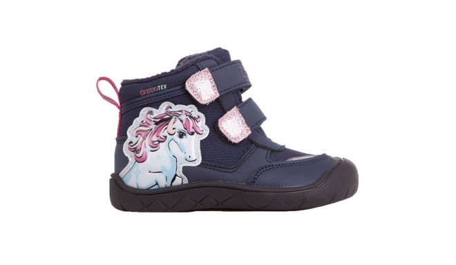 Buty dla dzieci Kappa Flake Tex granatowo-różowe 280021M 6722 21