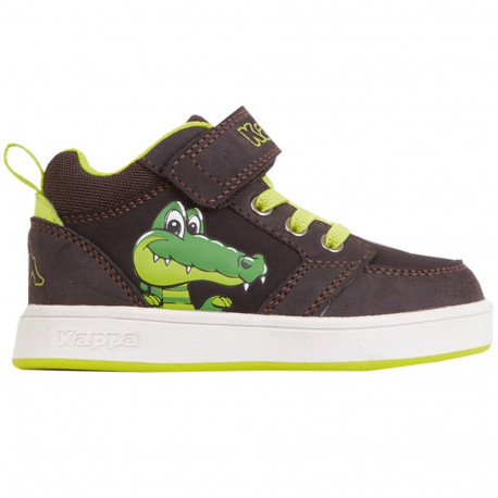 Buty dla dzieci Kappa Rajo M brązowe 280004M 5033 21