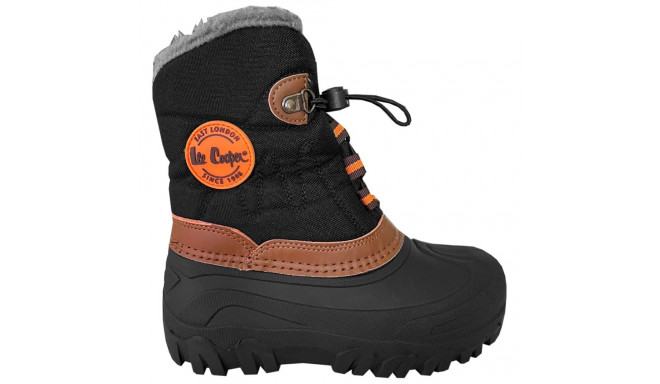 Buty dla dzieci Lee Cooper czarno-brązowe LCJ-21-44-0524K 33