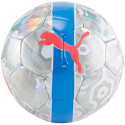 Piłka nożna Puma Cup miniball srebrno-niebieska 084076 01 1