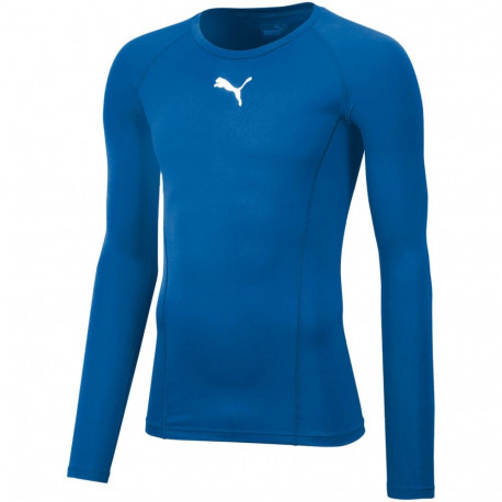 Puma meeste pika varrukaga särk Liga Baselayer 655920 02 M, sinine