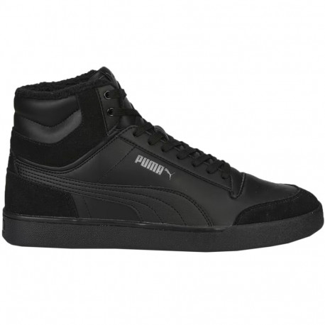 Puma meeste vabaajajalatsid Shuffle Mid Fur 387609 01 44,5, mustad