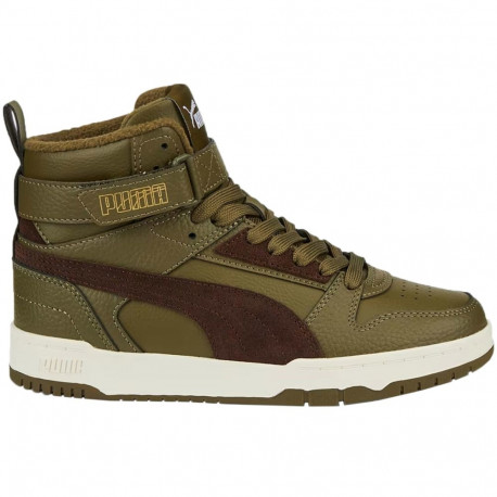 Buty dla dzieci Puma RBD Game WTR oliwkowe 388449 01 37,5