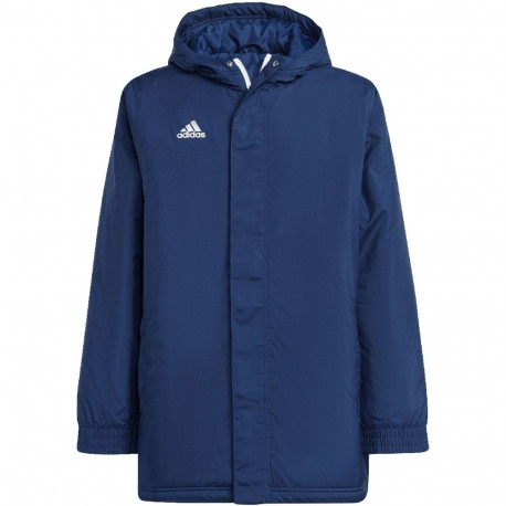 Kurtka dla dzieci adidas Entrada 22 Stadium niebieska IB6079 116cm