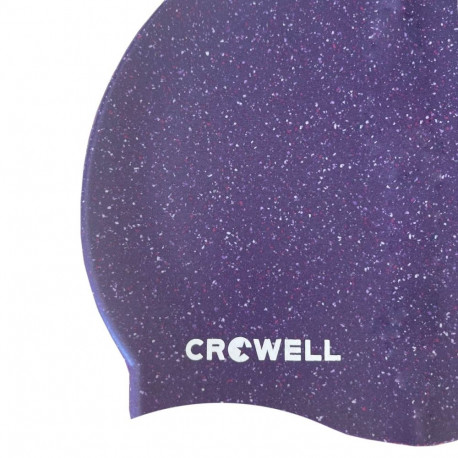 Crowell ujumismüts Recycling Pearl silikoonist, lilla