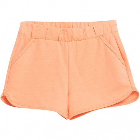 4F tüdrukute lühikesed püksid F099 4FJSS23TSHOF099 64N 158cm, neoonlõheroosa