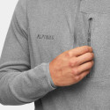 Bluza polarowa męska Alpinus Kerkis 1/3 zipper szara Tactical MK18894 2XL