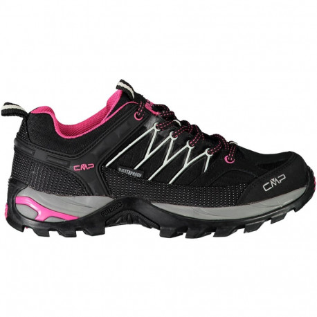 Buty trekkingowe damskie CMP Rigel Low WP czarno-różowe 3Q5445661UE 40