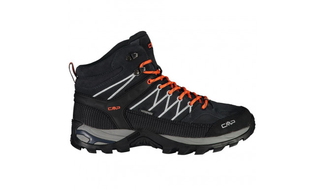 Buty trekkingowe męskie CMP Rigel Mid WP czarno-pomarańczowe 3Q1294756UE 43