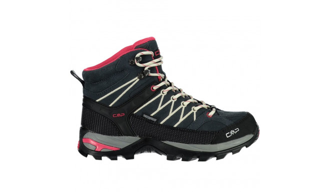 Buty trekkingowe damskie CMP Rigel Mid WP szaro-czarno-różowe 3Q1294676UC 37