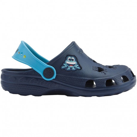 Coqui laste plätud Little Frog 8701-100-2118A 23-24, tumesinine-sinine