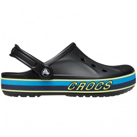 Chodaki dla dzieci Crocs BayBand Clog T czarne 208322 0C4 22-23