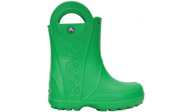 Kalosze dla dzieci Crocs Handle Rain zielone 12803 3E8 22-23