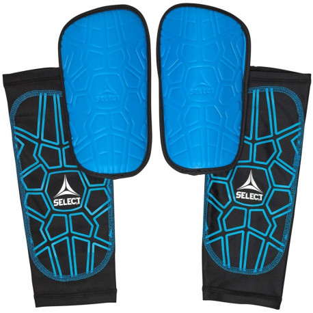 Ochraniacze piłkarskie Select Super Safe 2023 czarno-niebieskie 17492 L