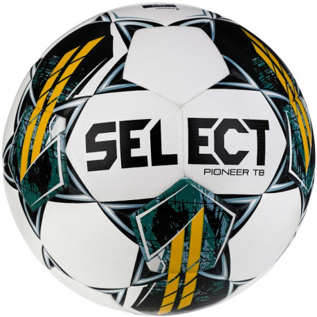 Piłka nożna Select Pioneer TB 5 FIFA v23 biało-czarno-zielona 17849 4