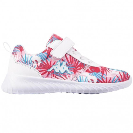 Buty dla dzieci Kappa SEC PA Kids biało-różowe 260955PAK 1022 29