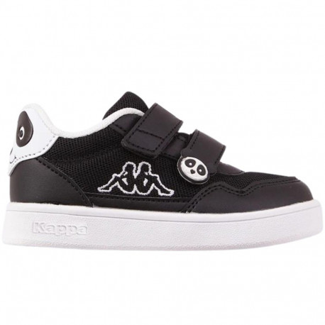 Buty dla dzieci Kappa PIO M Sneakers czarno-białe 280023M 1110 22