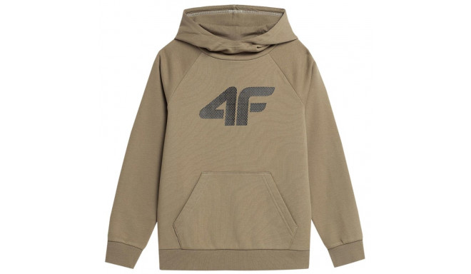Bluza dla chłopca 4F beż 4FJSS23TSWSM220 83S 140cm