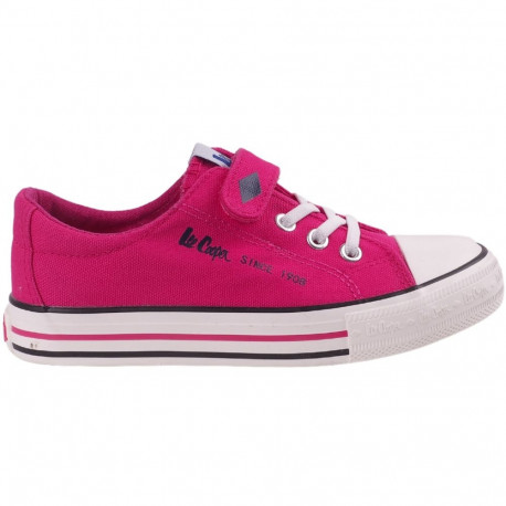 Buty dla dzieci Lee Cooper fuksja LCW-22-44-0802K  28