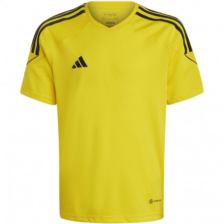 Koszulka dla dzieci adidas Tiro 23 League Jersey żółta HS0535 164cm