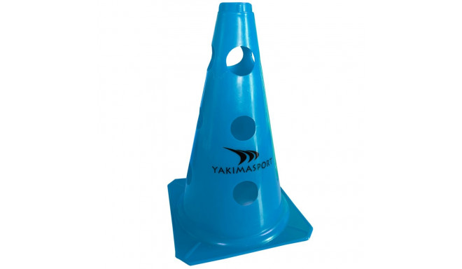 Pachołek z otworami Yakima Sport 23 cm niebieski 100605