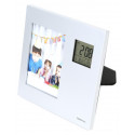  Omega digital weather station + photo frame OWSPF01, silver (opened package)