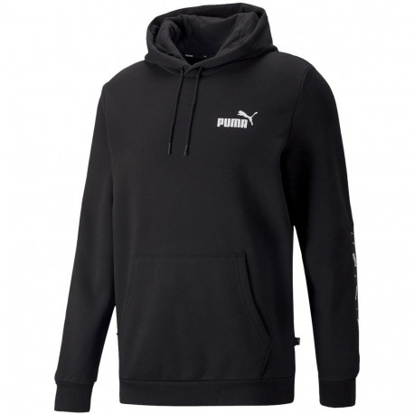 Bluza męska Puma ESS+ Tape Hoodie FL czarna 849040 01 M