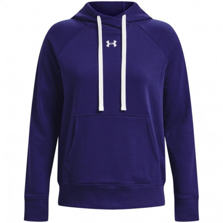 Bluza damska Under Armour Rival Fleece HB Hoodie granatowa 1356317 468 2XL