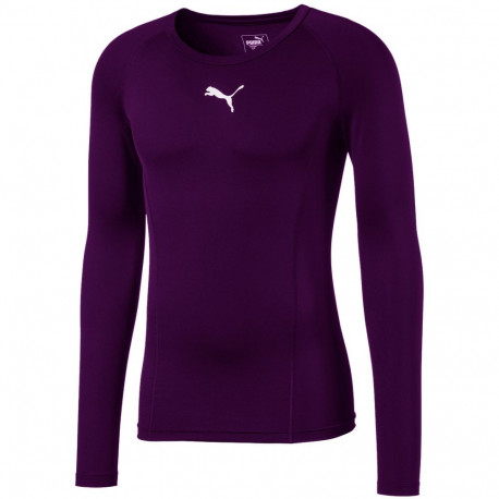 Puma meeste pikkade varrukatega särk LIGA Baselayer LS 655920 10 S, lilla
