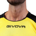 Koszulka Givova Capo Interlock żółto-czarna MAC03 0710 2XS