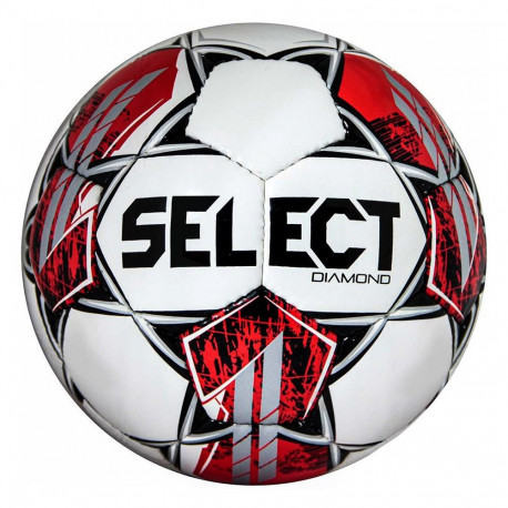 Piłka nożna Select Diamond 4 v23 biało-czerwona 17747 4