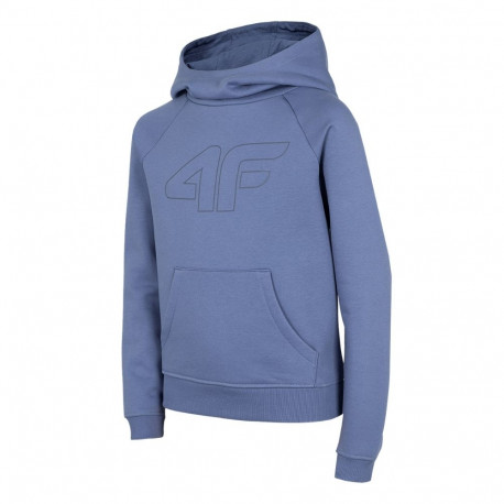 Bluza dla dziewczynki 4F denim HJZ22 JBLD002 32S 152cm