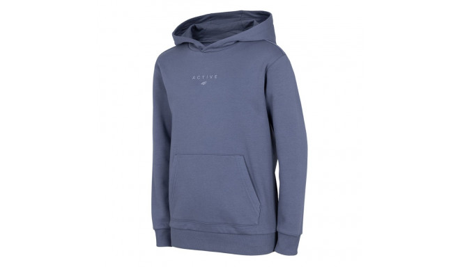 Bluza dla dziewczynki 4F denim HJZ22 JBLD003 32S 158cm