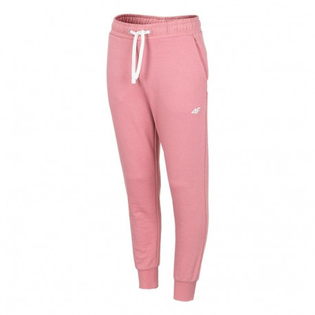 Spodnie dla dziewczynki 4F jasny róż HJZ22 JSPDD001 56S 140cm