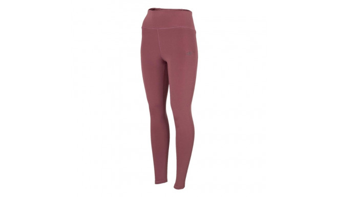 Legginsy funkcyjne damskie 4F burgund H4Z22 SPDF011 60S XS