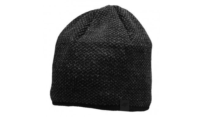 Czapka męska 4F głęboka czerń H4Z22 CAM015 20S L