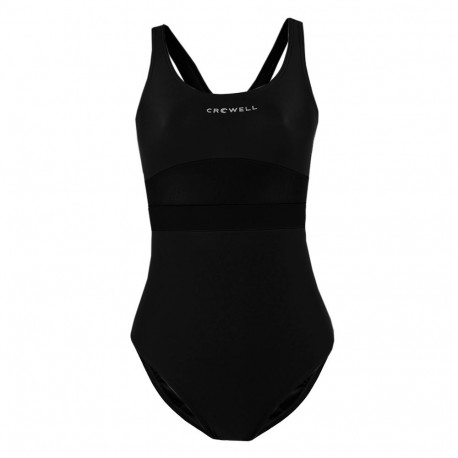 Kostium kąpielowy damski Crowell Katie kol.05 czarny 34