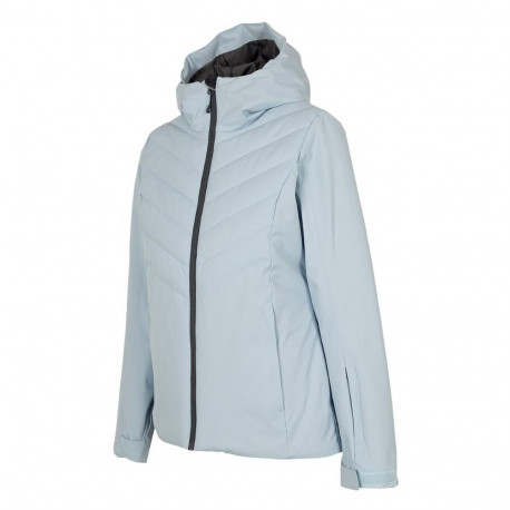 Kurtka narciarska damska 4F jasny niebieski H4Z22 KUDN003 34S L