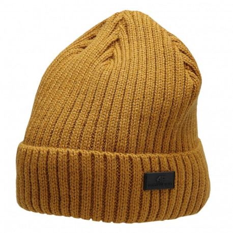 Czapka męska 4F żółta H4Z22 CAM009 71S M