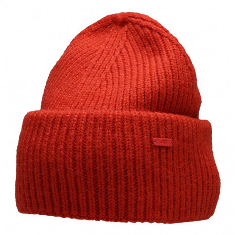 Czapka damska 4F czerwona H4Z22 CAD005 62S M