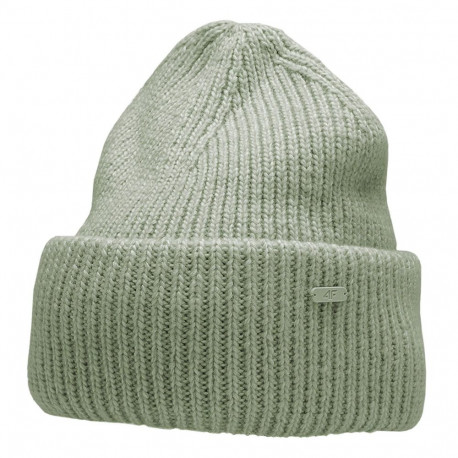 Czapka damska 4F mięta melanż H4Z22 CAD005 47M M