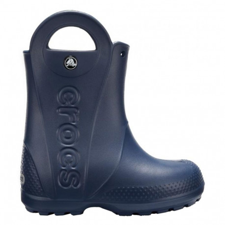 Kalosze dla dzieci Crocs Handle Rain Boot Kids granatowe 12803 410 33-34