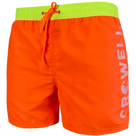 Szorty kąpielowe Crowell Fluo kol. 1 pomarańczowe neon  M