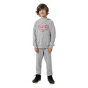 Bluza dla chłopca 4F chłodny jasny szary melanż HJZ22 JBLM006 27M 146cm