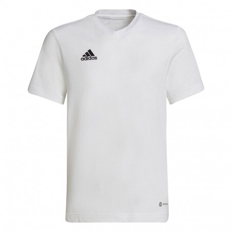 Koszulka dla dzieci adidas Entrada 22 Tee biała HC0447 116cm
