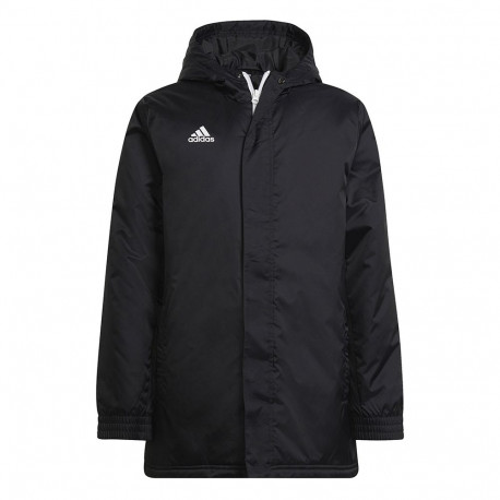 adidas laste jope Entrada 22 Stadium H57569 116cm, must