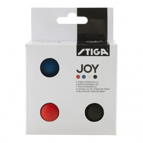 Zestaw piłeczek do ping ponga Stiga Joy 4szt Mix