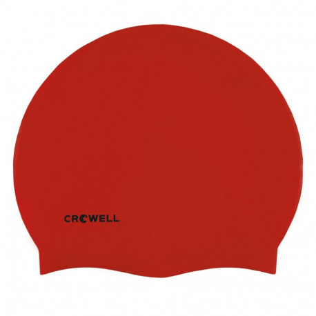 Crowell ujumismüts Mono Breeze silikoonist kol.9, punane